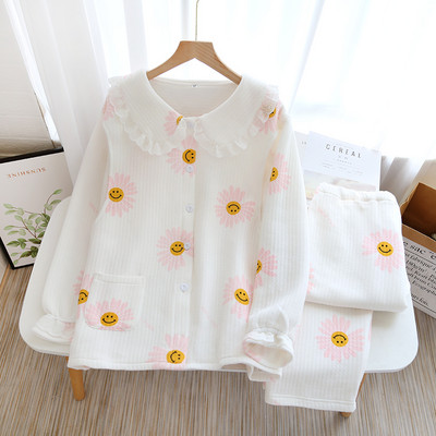 Sieviešu divdaļīga grūtnieču pidžama