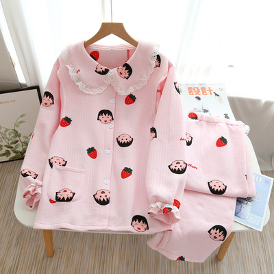 Sieviešu divdaļīga grūtnieču pidžama