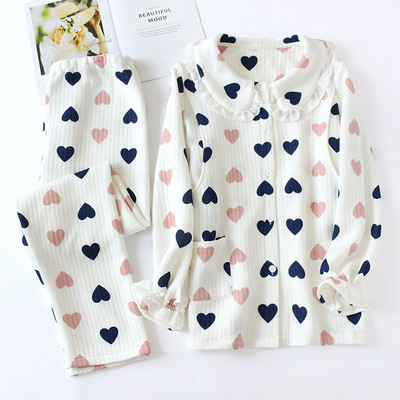 Sieviešu divdaļīga grūtnieču pidžama