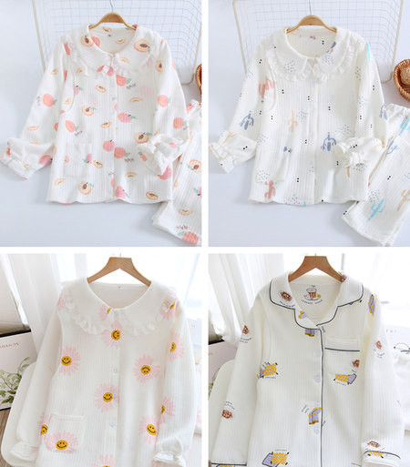 Sieviešu divdaļīga grūtnieču pidžama