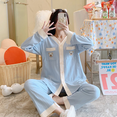 Jauna modeļa sieviešu grūtnieču pidžama - divi gab