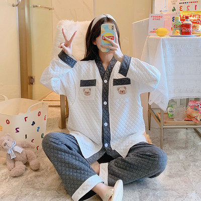 Jauna modeļa sieviešu grūtnieču pidžama - divi gab