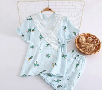 Jauna modeļa sieviešu divdaļīga pidžama