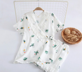 Jauna modeļa sieviešu divdaļīga pidžama