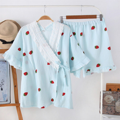 Jauna modeļa sieviešu divdaļīga pidžama