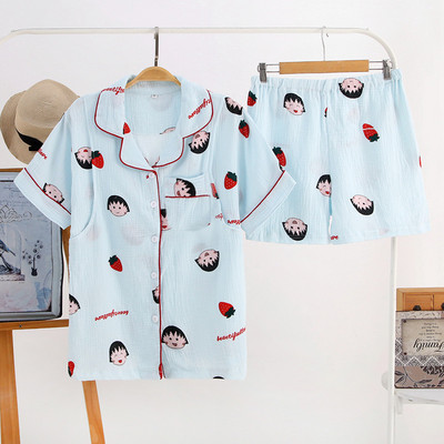 Jauna modeļa sieviešu divdaļīga pidžama