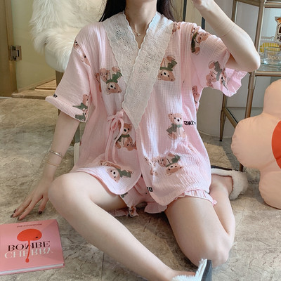 Jauna modeļa sieviešu divdaļīga pidžama