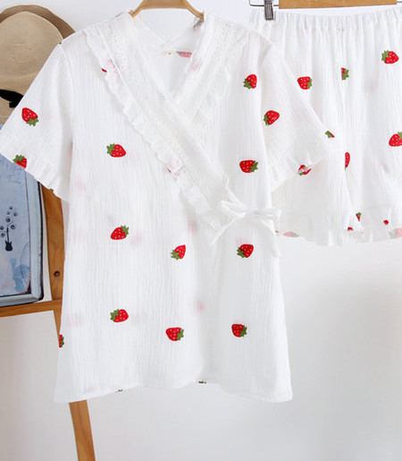 Jauna modeļa sieviešu divdaļīga pidžama