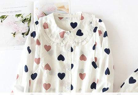 Novi model ženske pidžame sa dugmadima za trudnice