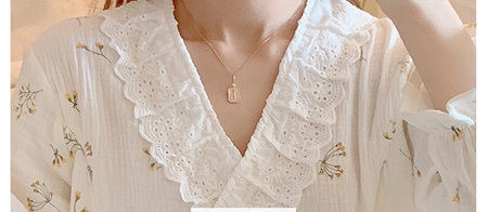 Sieviešu kokvilnas grūtnieču pidžama