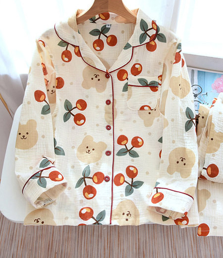 Γυναικεία πιτζάμες με κουμπιά εγκυμοσύνης