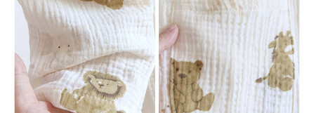 Βαμβακερές πιτζάμες εγκυμοσύνης με μακρυμάνικο κουμπιά