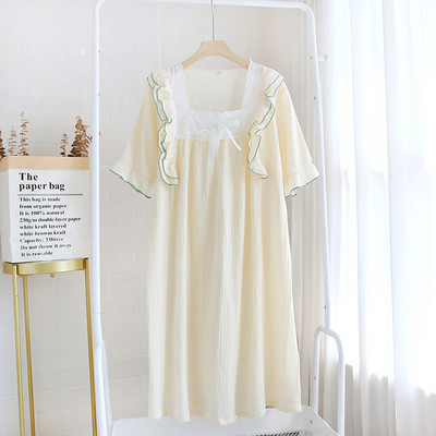 Jauna modeļa sieviešu naktskrekls ar pogām grūtniecēm