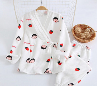 Sieviešu grūtnieču pidžama ar pārejas blūzi un biksēm