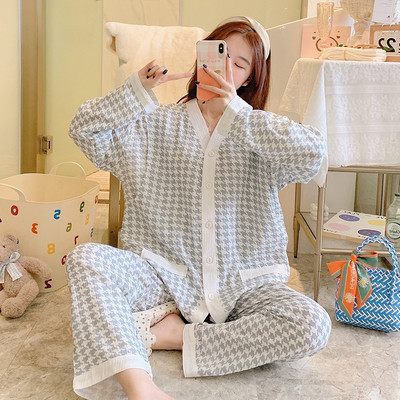 Grūtnieču pidžama ar kabatām - divas gab