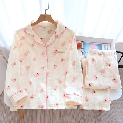 Sieviešu ikdienas divdaļīga pidžama ar apdruku