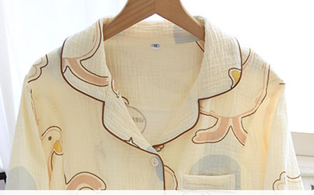 Sieviešu ikdienas divdaļīga pidžama ar apdruku