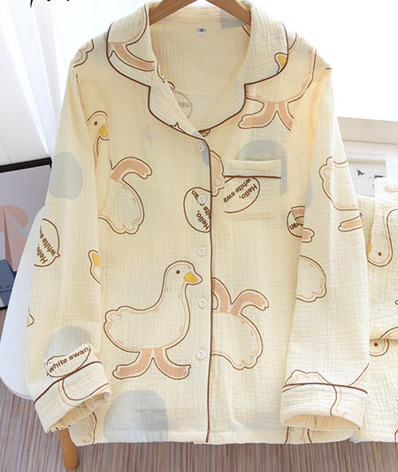 Sieviešu ikdienas divdaļīga pidžama ar apdruku