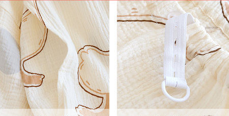 Καλοκαιρινές πιτζάμες εγκυμοσύνης με κουμπιά