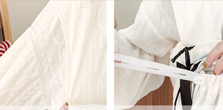 Ανοιξιάτικες βαμβακερές πιτζάμες με κουμπιά