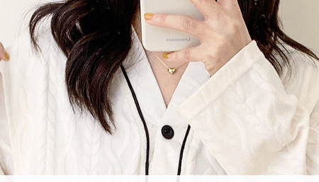 Ανοιξιάτικες βαμβακερές πιτζάμες με κουμπιά