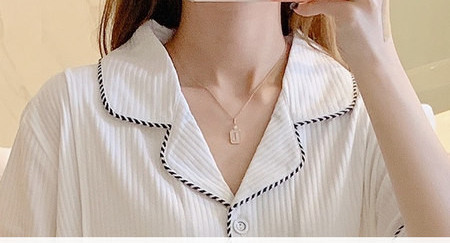 Γυναικείες βαμβακερές πιτζάμες με κουμπιά κατάλληλες για εγκύους