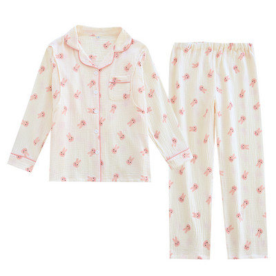 Ženski pidžama set sa šarenim printom za trudnice