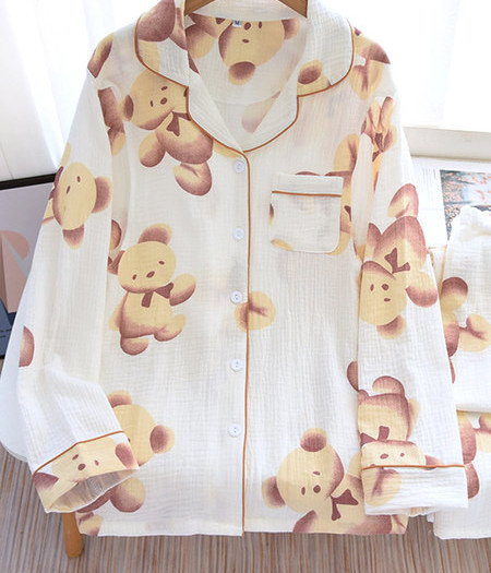 Ženski pidžama set sa šarenim printom za trudnice