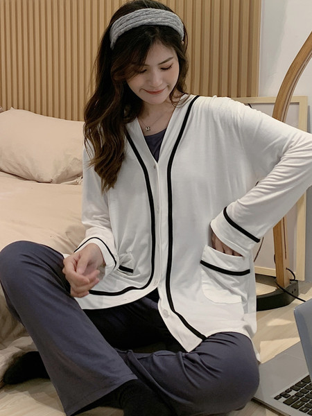 Dviejų dalių nemokama pižama nėščiosioms