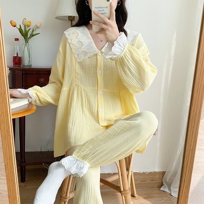 Καλοκαιρινές χαλαρές πιτζάμες εγκυμοσύνης με οβάλ λαιμόκοψη