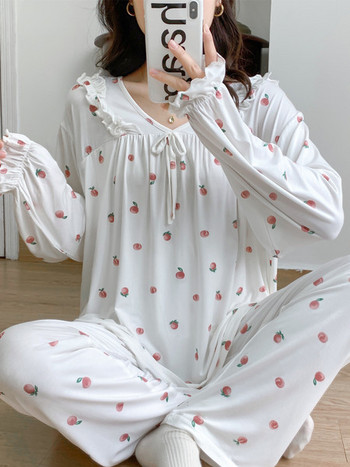 Γυναικεία rib  πιτζάμες για εγκύους