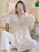 Ženska dvodijelna trudnička pidžama