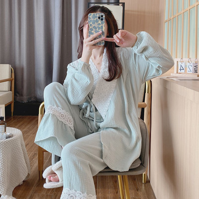 Ženska dvodijelna trudnička pidžama