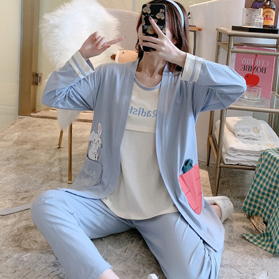 Νέο μοντέλο γυναικείο σετ ύπνου σε τρία μέρη