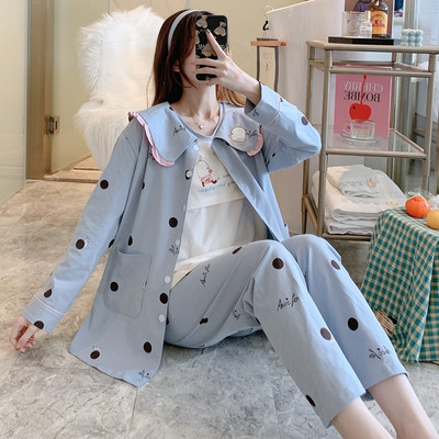 Νέο μοντέλο γυναικείο σετ ύπνου σε τρία μέρη