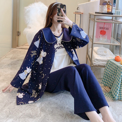 Νέο μοντέλο γυναικείο σετ ύπνου σε τρία μέρη