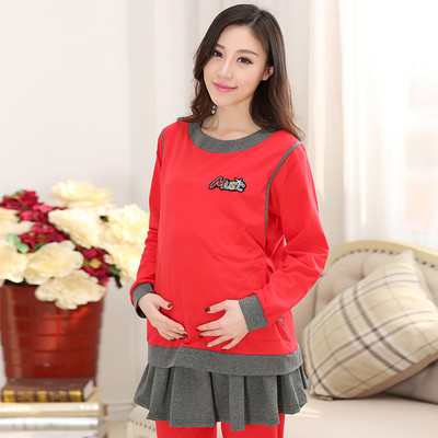 Novi model ženske pidžame za trudnice - bluza i tajice