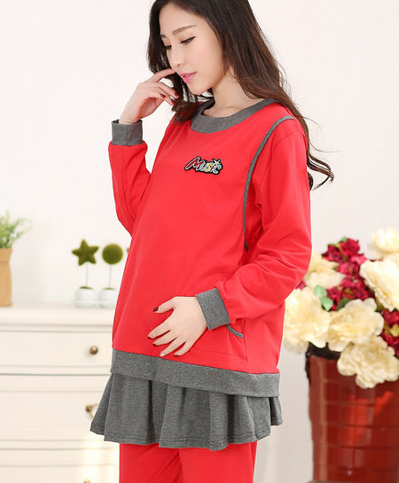 Novi model ženske pidžame za trudnice - bluza i tajice