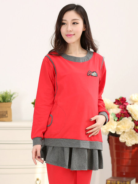 Novi model ženske pidžame za trudnice - bluza i tajice