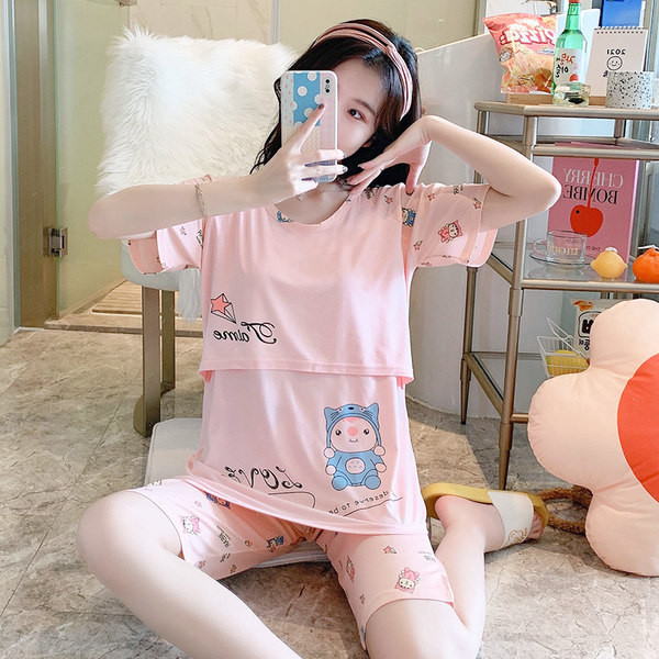 Καλοκαιρινές πιτζάμες για έγκυες γυναίκες - διαφορετικά μοντέλα