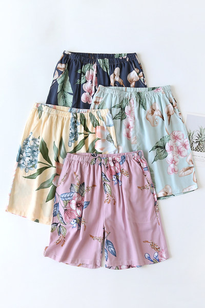 Šarene ženske kratke hlače za spavanje