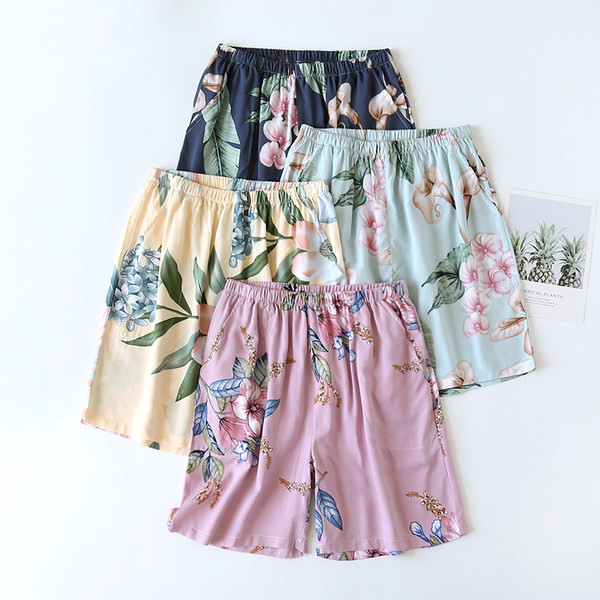 Šarene ženske kratke hlače za spavanje