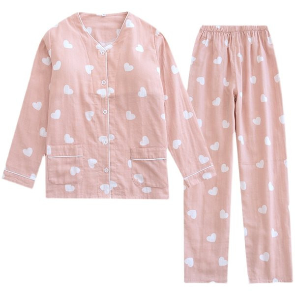 Γυναικείες πιτζάμες - μπλούζα και μακρύ παντελόνι