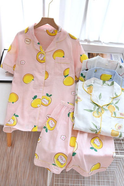 Καλοκαιρινές βαμβακερές πιτζάμες - διάφορα χρώματα