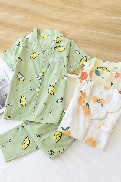 Novi model proljetne ženske dvodijelne pidžame