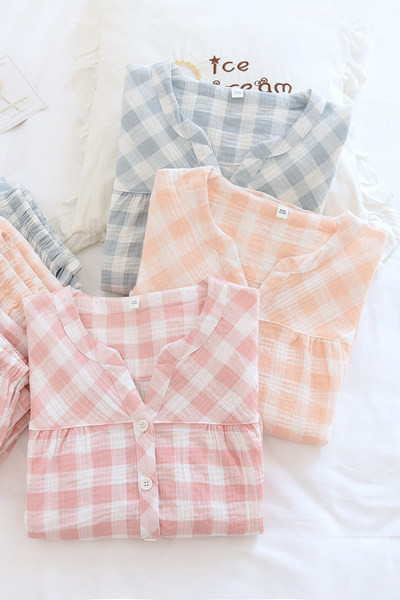 Γυναικείο σετ καρό πιτζάμα 