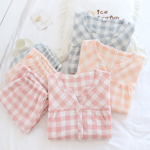 Γυναικείο σετ καρό πιτζάμα 