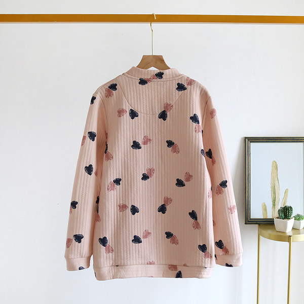 Pamut pizsama felső gombokkal