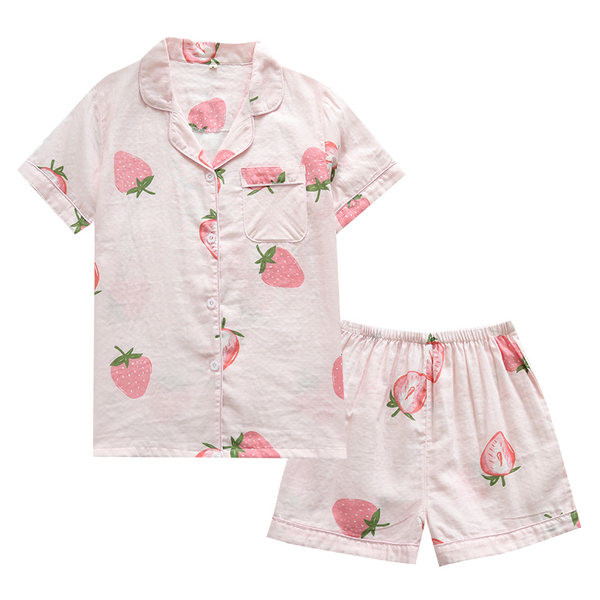 Γυναικείες πιτζάμες με έγχρωμη στάμπα 