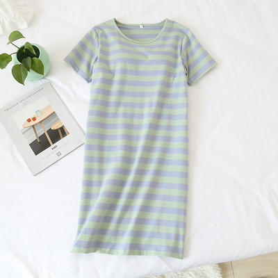 Pamučna spavaćica na pruge